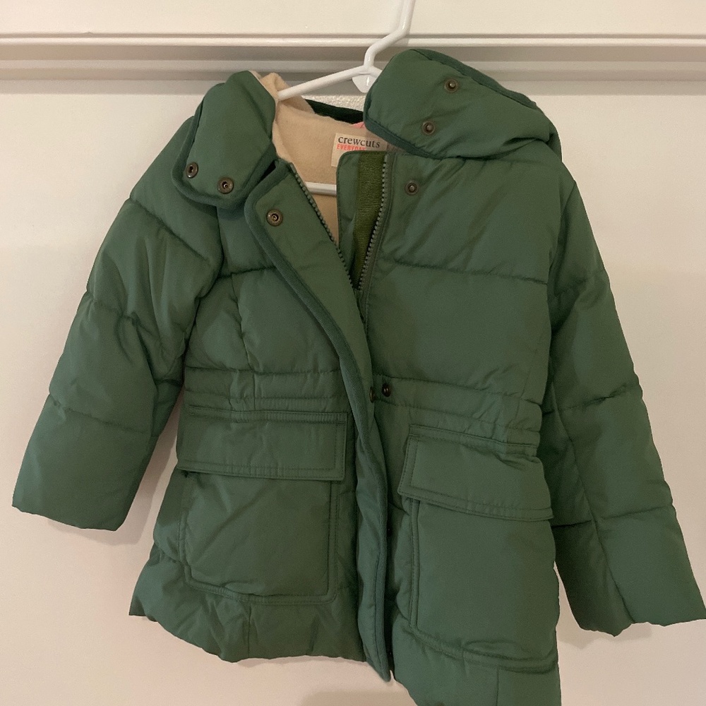 Crewcuts Puffer Coat Primaloft- Green